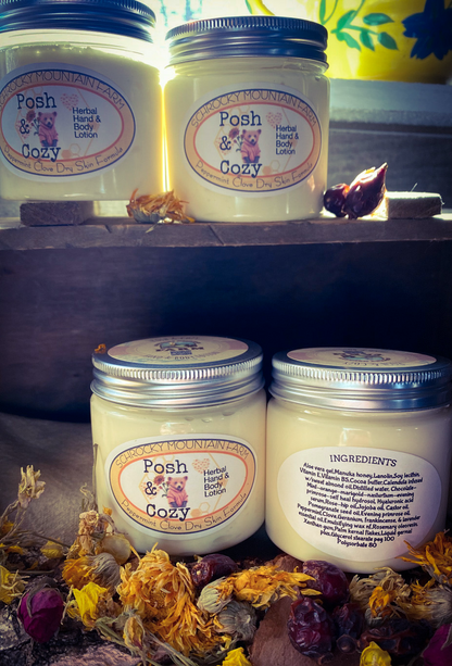 Posh & Cozy Hand and Body Lotion 6 oz. Jar