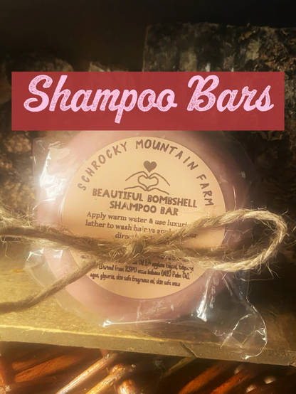 Beautiful Bombshell Shampoo Bars